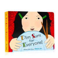 Cardboard book dim sum for everyone original English picture book Wu minlan recommended traditional culture Chinese customs childrens Enlightenment Book 116 works of grace Lin, the same series as kit flying