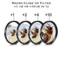 Close Up Macro Filter +1 +2 +4 +10 Close-UP for Gopro Camera มาโครฟิลเตอร์