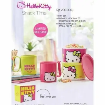 Jual tupperware hello kitty set - Kab. Nganjuk - Tupperware Nganjuk  Original