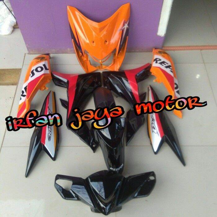 Cover body honda blade lama full Set halus Lazada Indonesia