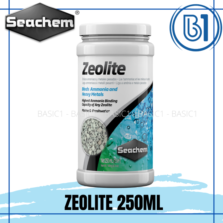 Seachem Zeolite 250ml ( Binds ammonia and heavy metals ) Lazada PH