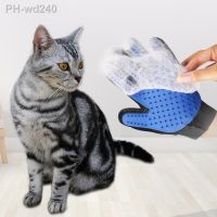 Pet Gloves Cat Dog Hair Remover Cat Supplies Comb Hair Removal Brush True Rubber Hair Sticking Device guante pelo perro