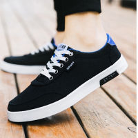 ใหม่รองเท้าผู้ชายรองเท้าวิ่งรองเท้าแฟชั่นรองเท้าผ้าใบผู้ชาย Men Shoes Sneakers Sports shoes Casual shoe Flat Lace up