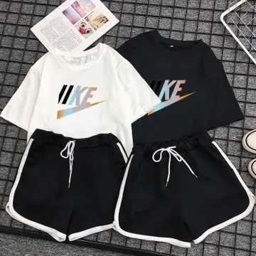 nike two piece short set womens