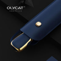 OLYCAT Cute Umbrella Rain Women Anti UV Flat Automatic Umbrellas Girls Colorful Portable Five Folding Sun Umbrella 6K Parasol