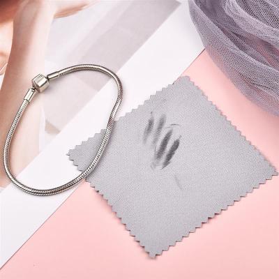 ‘；【-； 10Pcs/50Pcs Sterling Silver Polishing Cloth Set Jewelry Cleaning Cloths Soft Wipe Wiping Cloth Keep Jewelry Shining Tools