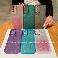 เคสโทรศัพท์ Samsung A05s A05 M14 M54 5G เคส Phone Case ของแข็งสีแวววาวโปร่งใสในตัวเลนส์ในตัวฟิล์มป้องกันปกหลังนุ่ม2023