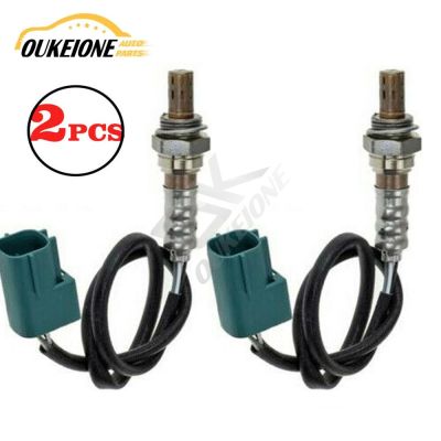 2pcs Lambda for 2003-2007 Nissan Murano 3.5L Quest 2007 2008 Maxima O2 Oxygen Sensor Downstream Rear Replacement Parts 234-4301 Oxygen Sensor Removers