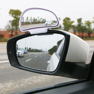 YASOKRO กระจกรถยนต์ปรับได้360องศากระจกมองหลังด้านข้างปรับมุมกว้างได้สำหรับช่วยจอดรถกระจกมองหลัง S39