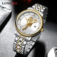 ---Fashion mens watch238814☊卐 LONGBO/Long Bo men watch of wrist of 80891 business mens watch watch full gold horse dial fangsheng clock