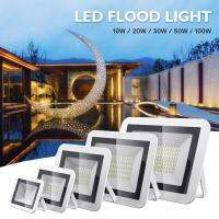 【❂Hot On Sale❂】 lezhandai00470736 สปอตไลท์ Led กลางแจ้งโปรเจคเตอร์ฟลัดไลท์10W 30W 100W สะท้อนแสงกันน้ำ Ip66 Ac220v เครื่องซักผ้าผนังโคมไฟก่อสร้าง