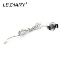 【❉HOT SALE❉】 si39629592258115 Zmishibo 12V ไฟดาวน์ไลท์ตู้เล็ก Led สีเงินสีขาวสีดำ1.5W 27Mm โคมไฟเพดานส่องเฉพาะจุดติดตั้งแบบฝังสำหรับห้องอ่านหนังสือ