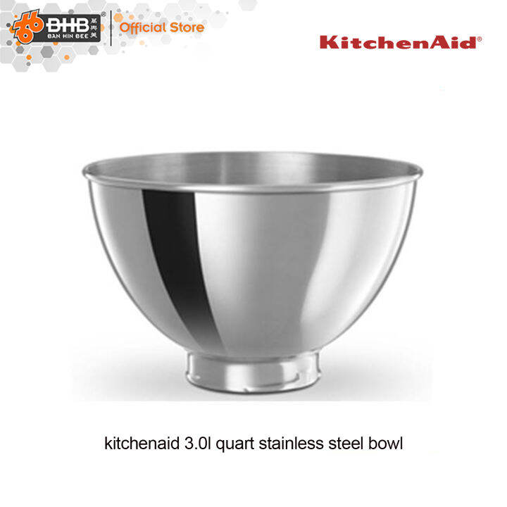 KitchenAid [Stainless Steel Bowl] KSM35SSFP (3.0Litres Without Handle) KSM35SSFP Lazada