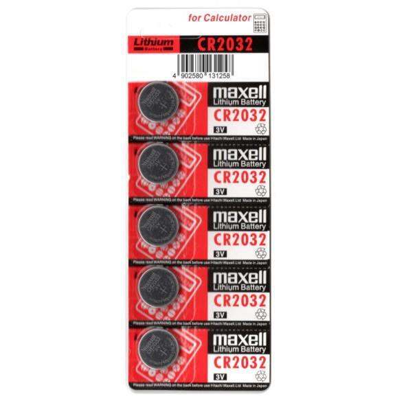 Sony AND MAXELL CR2032 cr2302 cr 2032 Button Lithium Battery CMOS Per ...