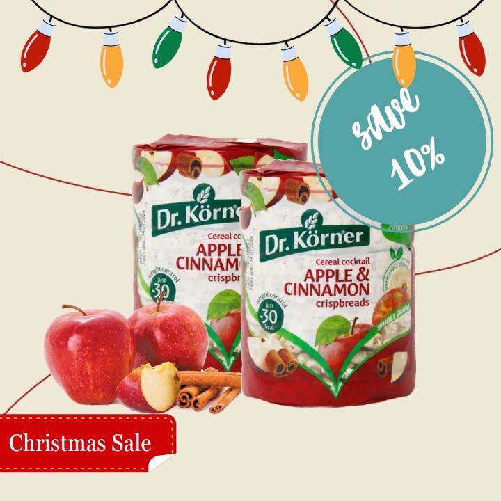 Christmas Bundles DR. KORNER Apple with cinnamon and cereals cocktail