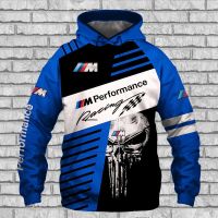 3D HOODIE-  2023 new design- 2023 spring bmw hoodie 3d skull sports picture pattern harajuku high quality pullover hip hop