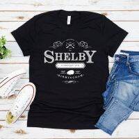 Shelby Company LimitedPeaky Blinders Print T-Shirt Funny Printed T-Shirt Short Sleeve Tops 100% cotton T-shirt