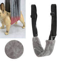 Dog Sling Coral Fleece Safe Auxiliary Pet Lift Support Belt Multipurpose Soft Adjustable for Recovery Assist