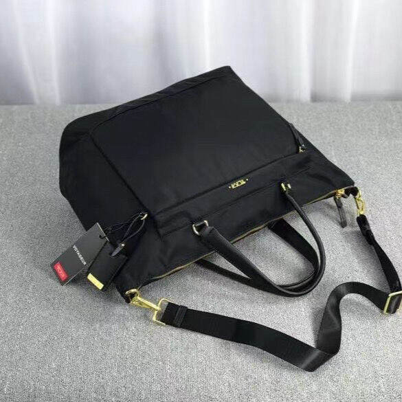 334385tumi-voyageur-คอลเลกชั่นกระเป๋าสะพายไหล่แฟชั่นกระเป๋าถือผ้าร่มไนล่อนน้ำหนักเบาพิเศษสำหรับผู้หญิง