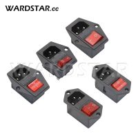 Full Copper Integrated Power Socket AC-01A AC-14-F16A AC-14-F16C AC-14-F18 KCD3/KCD4/KCD5 Rocker Switch with 10A Fuse