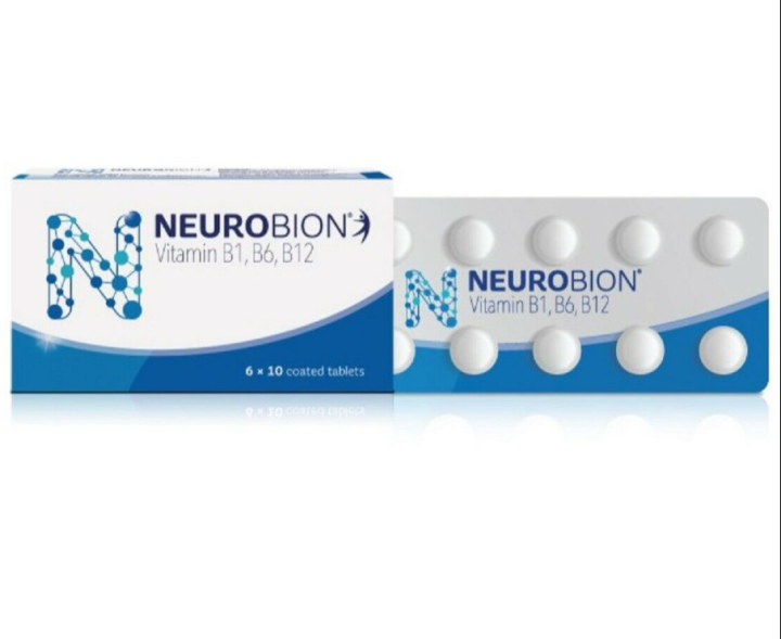LMU Ifha Trading Merck Neurobion Tablets Vitamin B1, B6, B12