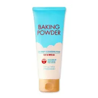 Etude Baking powder B.B Deep Cleansing Foam 160ml โฟมล้างหน้าที่ช่วยขจัดเครื่องสำอาง สิ่งสกปรกจากมลภาวะระหว่างวัน ขจัดสิวเสี้ยนสิวอุดตันและความมันบนใบหน้าได้อย่างหมดจดในขั้นตอนเดียว