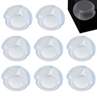 ✟❈۩ 8Pcs Baby Safety Silicone Protector Table Corner Edge Protection Cover Children Anticollision Edge Child Furniture Corner Guards