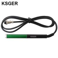 KSGER T12 Aluminum Alloy FX9501 Handle Carbon Fiber For STM32 OLED Soldering Iron Station Pen Welding Tip Electric Tools V2.1S