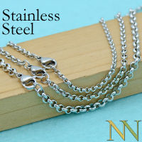 50 Pcs - Stainless Steel Necklaces for Women Fashion 16182430 Inch Rolo Chain Necklace No Tarnish for Jewelry Making