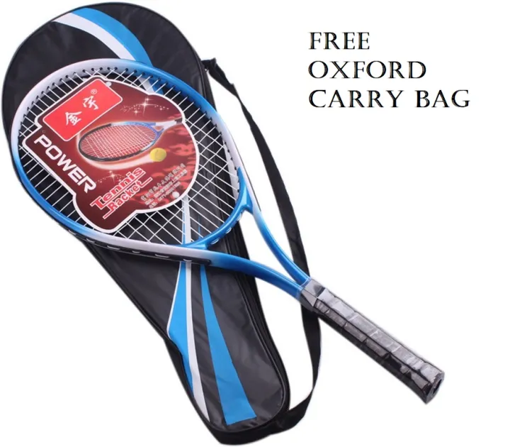 Ecosport Tennis Racket High Quality Professional Tennis Racket 27 Inch Aluminum Alloy Tennis Racket + Free Oxford Carry Bag