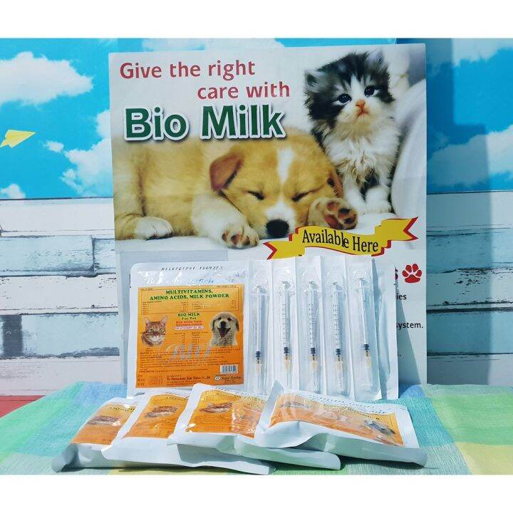 BIO MILK For Pet 100g with 1 FREE 1ml SYRINGE | Lazada PH