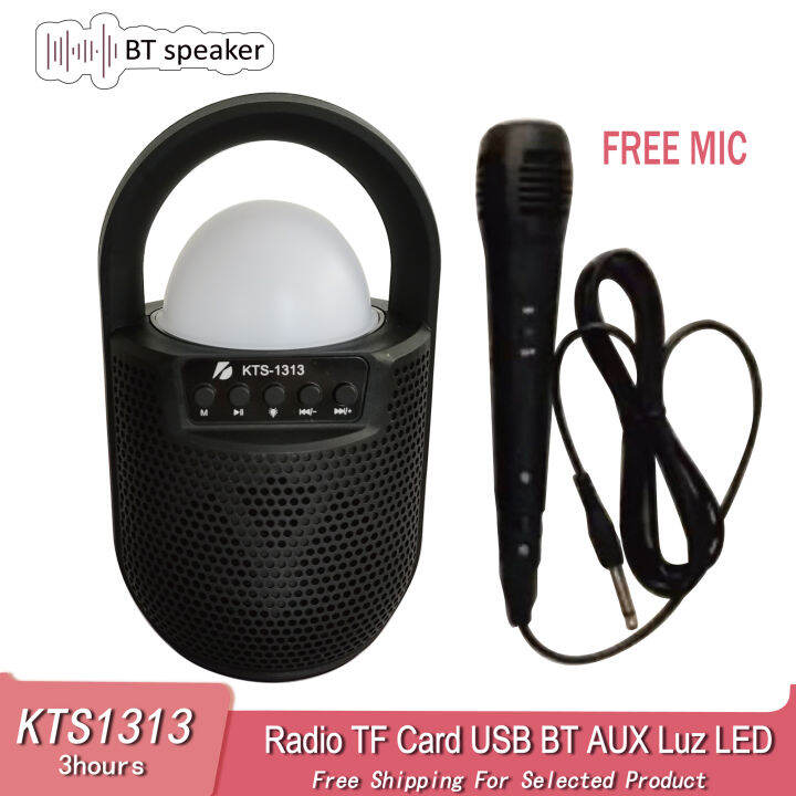KTS 1313 3 inch Karaoke speaker wireless bluetooth speaker with