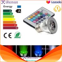 iremax Original NEW 5W 16 Color E27 LED RGB Magic Spot Light Bulb Lamp Wireless Control Remote