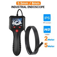 【No-profit】 NOON TECHNOLOGY กล่องส่องสำรับอุตสาหกรรม P100 5.5Mm/8Mm 1080P ดิจิตอล Borescope Ip67กันน้ำกล้องตรวจความสะอาดฟันมือถือ2.4กล้องงู