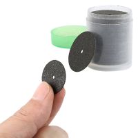 Black 36 Discs Dremel Rotary Tool Cut Off Wheels Disc 24mm Reinforced With 1 Tube 0.6mm Thick  Cut Metal/plastic