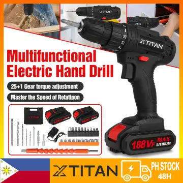 Titan discount battery drill