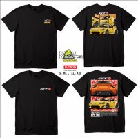 เสื้อยืด ทรงสามเหลี่ยม พิมพ์ลายรถยนต์ TOYOTA FT86 GT86 FT 86 GT 86 JDM STREET