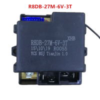 R8DB-27M-6V-3T รถยนต์ไฟฟ้าสำหรับเด็กบลูทูธรับการควบคุมระยะไกลที่มีฟังก์ชั่นเริ่มต้นเรียบควบคุม