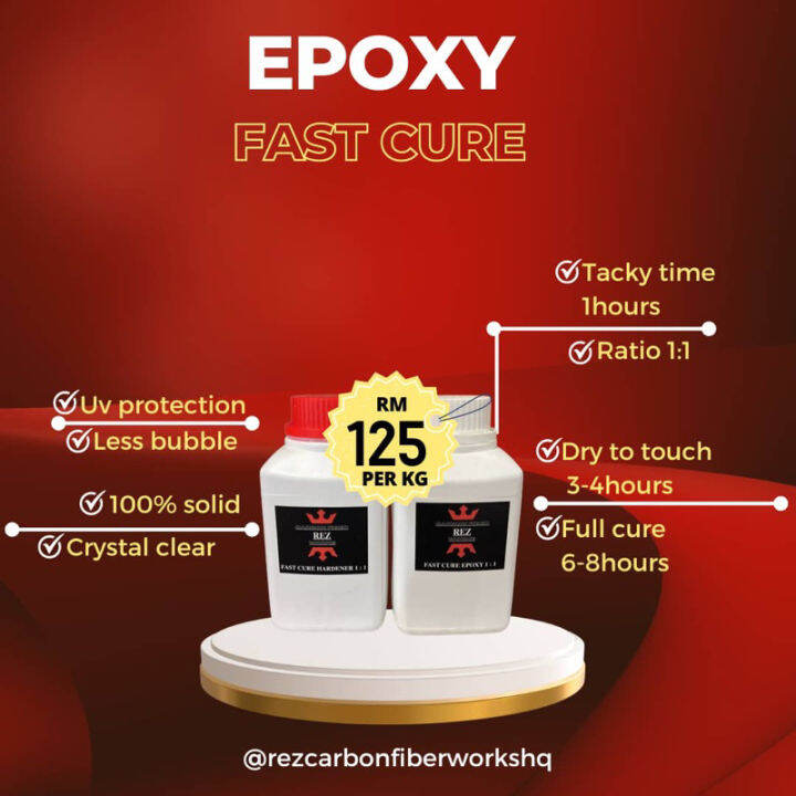 FAST CURE EPOXY FOR CARBON FIBER Lazada