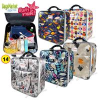 BagsMarket Luggage กระเป๋าเดินทางทรงเหลี่ยม 14 นิ้ว F5607 ลายน่ารัก (New Arrival)