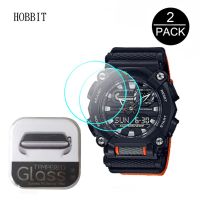 2Pcs 9H Tempered Glass Screen Protector For Casio G-SHOCK GA900 GA-900A GA-900C GA-900E SmartWatch Anti-Scratch Protective Glass