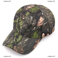 langyouzi9 ผู้ชายผู้หญิงพรางหมวกปรับได้ Camo เบสบอลล่าสัตว์ตกปลา Army Sun Hat