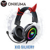 ONIKUMA X10ชุดหูฟังแบบมีสายพร้อมแตรที่ถอดออกได้และไมโครโฟน HD แบบไดนามิก RBG Light หูฟังสำหรับเล่นเกมที่สะดวกสบายสำหรับ PC Gamer