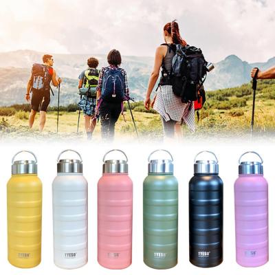 1000ml New Vacuum Insulated Thermos Tumbler Water Bottle For Outdoor Sports S5M3