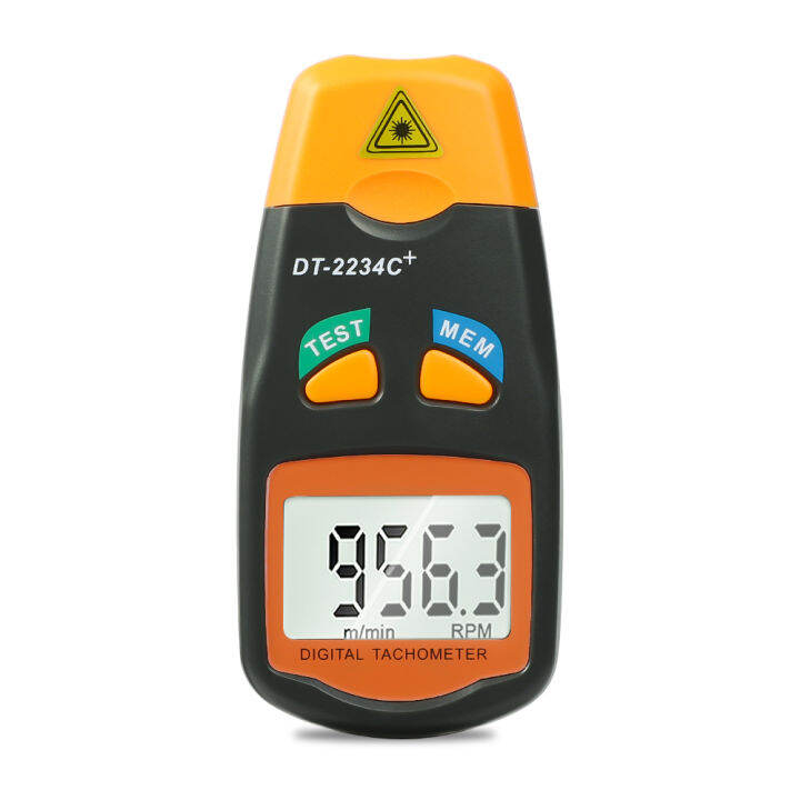 Digital Laser Photo Tachometer Non Contact Rpm Tach Laser Tachometer ...