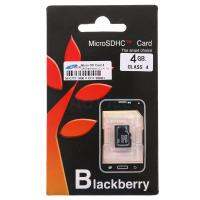 Blackberry เมมโมรี่การ์ด Micro SD 4GB Class 4 No Adapter