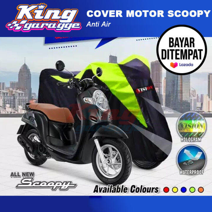 Cover Motor Scoopy / Selimut Motor Scoopy / Jas Motor Scoopy Berkualitas / Sarung Motor Scoopy