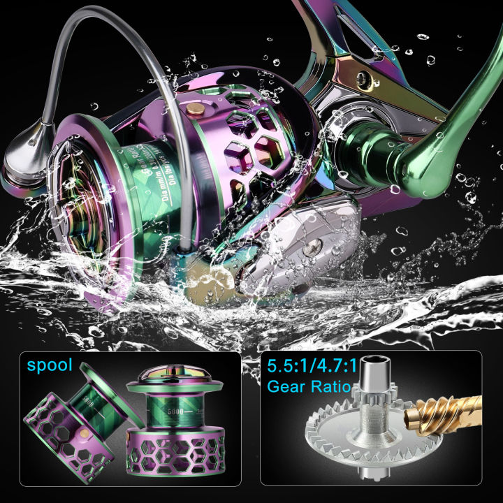 souilang-2000-7000-series-ใหม่-multicolor-spinning-fishing-reel-12-1-bb-5-5-1-ultra-smooth-โลหะปลาคาร์พ-reel-fishing-tackle