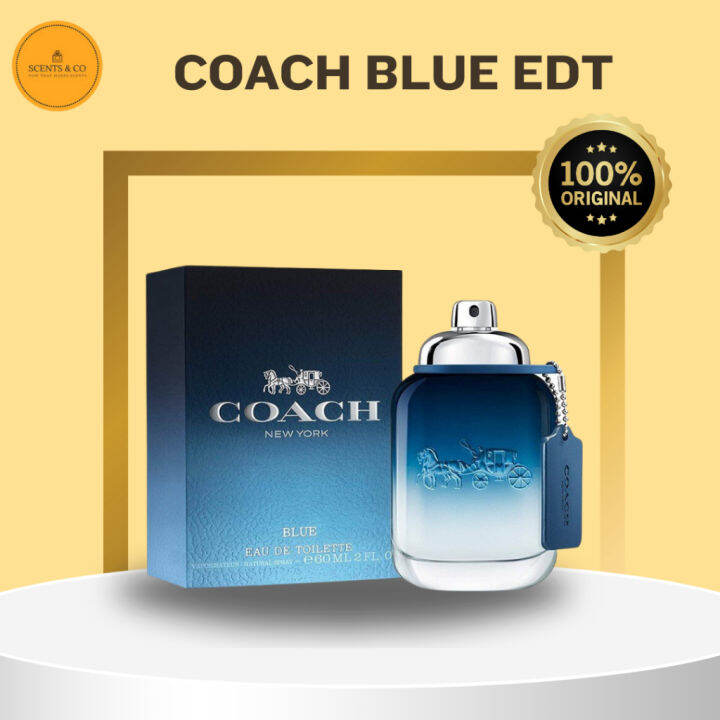 ORIGINAL Coach Blue For Men EDT 100ml Lazada