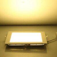 JY LED Panel light โคมไฟฝังฝ้า 9W สีวอร์มไวท์